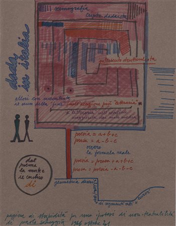 PAOLO SCHEGGI
Dada in Italia, 1966