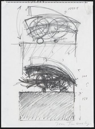JEAN TINGUELY
Senza titolo