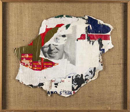 RAYMOND HAINS
Senza titolo, 1974