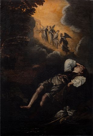 Da Domenico Fetti, secolo XVIII - Sogno di Giacobbe
