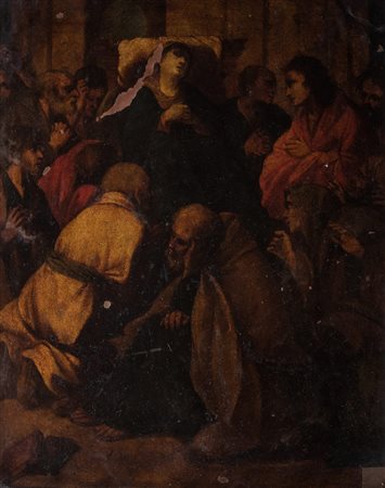 Cerchia di Carlo Saraceni (Venezia 1579 - 1620) - Morte della Vergine