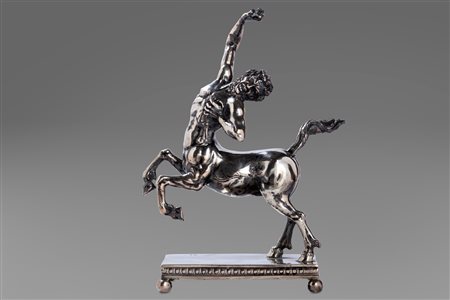Centauro in argento, secolo XIX
