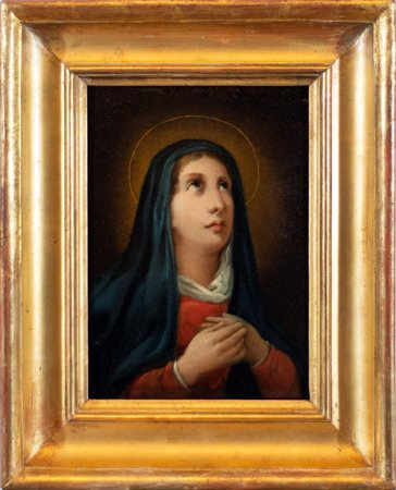 Scuola europea, secolo XVIII - Madonna in preghiera