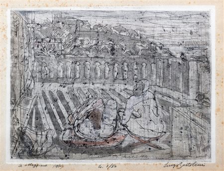 Luigi Bartolini (Cupramontana 1892-Roma 1963)  - Le villeggianti