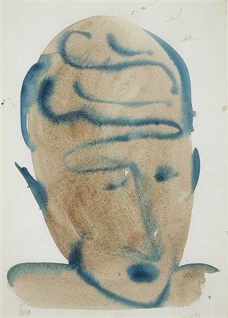 Marco Cingolani Senza titolo, 1991 acquerello su cartoncino, cm. 35X25