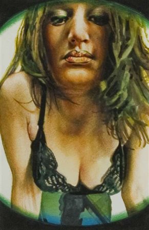 Davide La Rocca Senza titolo, 2001 tecnica mista su carta, cm. 16x11 Firma...