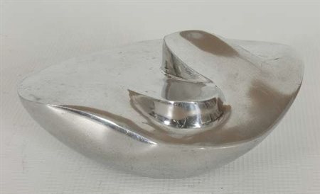 Giacomo Benevelli Impronta, 1974 scultura in alluminio,es. 28/50, cm. 14x12x6...