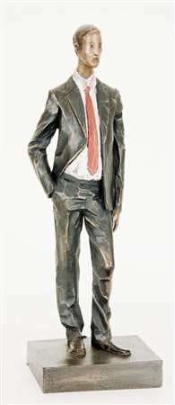 Aron Demetz La cravatta, 2004 fusione in bronzo a cera persa,es. 4/8, cm....