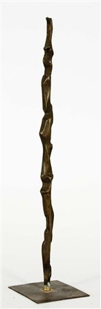 Carlo Mo Stele scultura in bronzo, cm. 35x7x8 Firma sulla base Provenienza:...