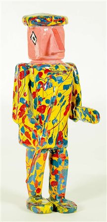 Bruno Donzelli Senza titolo scultura in bronzo e smalti, es. 56/100, cm....