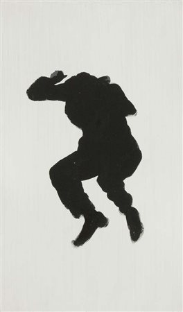 Angus Fairhurst Women abandoned by space, 1992 acrilico su tavola, cm. 50x30