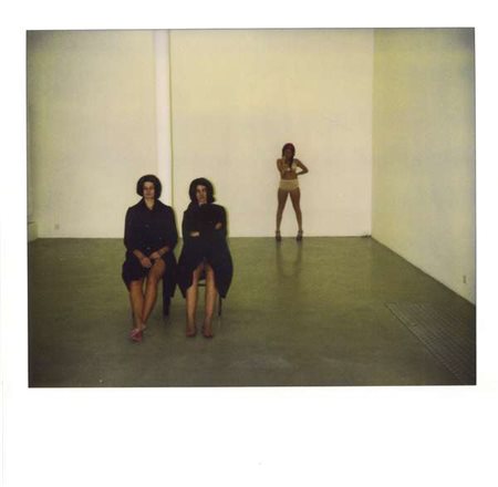 Vanessa Beecroft VB11, 1995 polaroid, cm. 10,2x10,2 Certificato di...