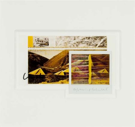 Maurizio Galimberti Christo Readymade Affezione n. 154, 2010 postcard e...