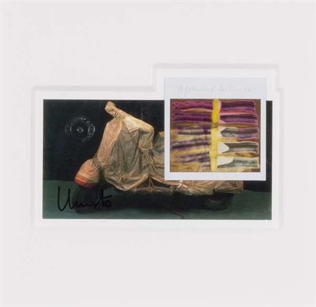 Maurizio Galimberti Christo Readymade Affezione n. 162, 2010 postcard e...
