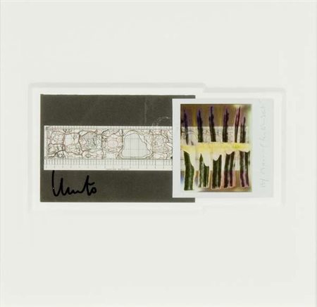 Maurizio Galimberti Christo Readymade Affezione n. 166, 2010 postcard e...