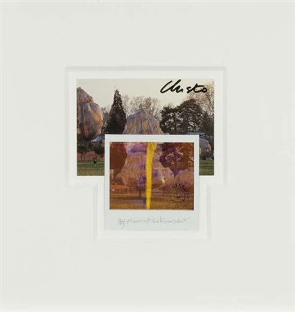 Maurizio Galimberti Christo Readymade Affezione n. 322, 2010 postcard e...
