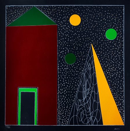 Franco Angeli (Roma 1935-1988)  - Composizione