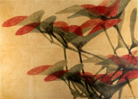 Davide Benati (Reggio Emilia 1949)  - Paese del calmo mattino, 1986