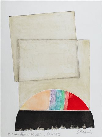 Eugenio Carmi (Genova 1920-Lugano 2016)  - Composizione, 1999