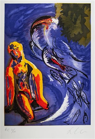 Sandro Chia (Firenze 1946)  - Figura, 1997