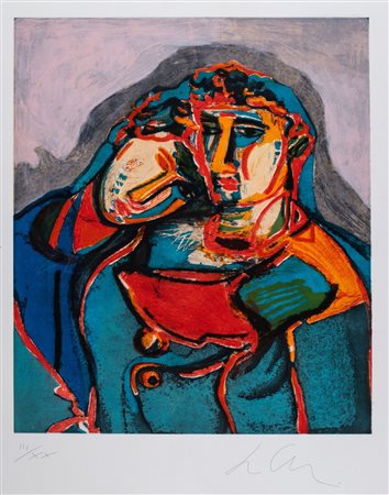 Sandro Chia (Firenze 1946)  - Abbraccio, 1998