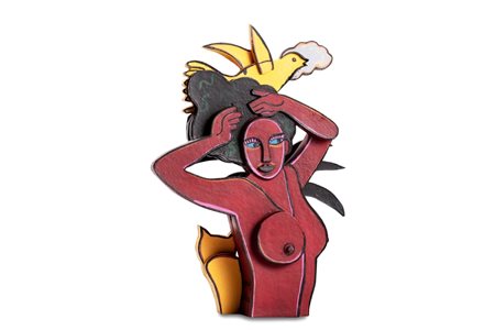 Corneille (Guillaume Cornelis Van Beverloo, Liegi 1922-Auvers-sur-Oise 2010)  - Reve des iles, 1990