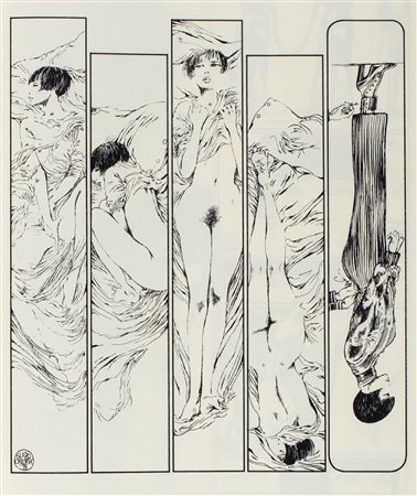 Guido Crepax (Milano 1933-2003)  - Lanterna magica, 1978