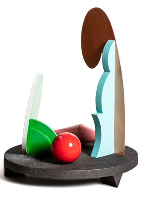 Lucio Del Pezzo (Napoli 1933-Milano 2020)  - Centrotavola, 1990