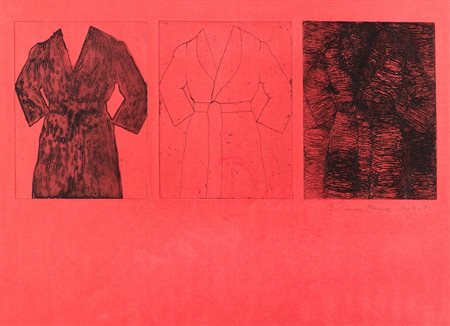 Jim Dine (Cincinnati 1935)  - Portrait (red), 1969-72
