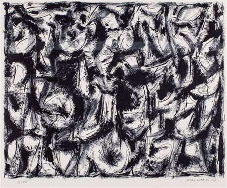 Piero Dorazio (Roma 1927-Perugia 2005)  - Senza titolo, 1957