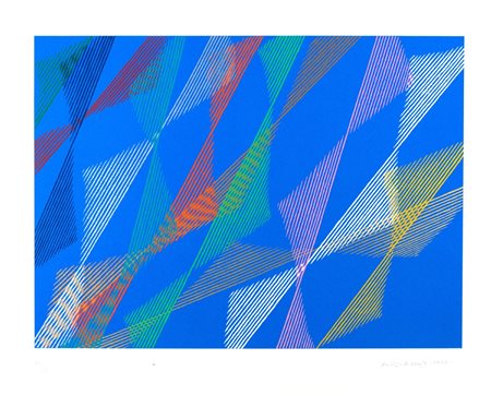 Piero Dorazio (Roma 1927-Perugia 2005)  - La ribambelle des Gobelins, 1992