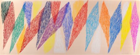 Piero Dorazio (Roma 1927-Perugia 2005)  - Composizione a rombi, 1990