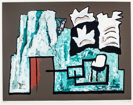 Alberto Magnelli (Firenze 1888-Parigi 1971)  - Les Rochers, 1961