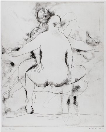 Marino Marini (Pistoia 1901-Viareggio 1980)  - Impressioni, 1959