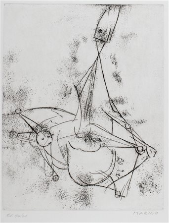 Marino Marini (Pistoia 1901-Viareggio 1980)  - Immaginazione, 1970