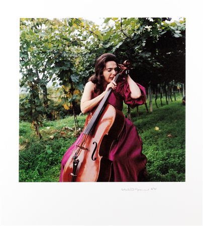 Charlotte Moorman (Little Rock 1933-New York 1991)  - Per Arco, 1983