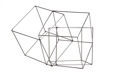François Morellet (Cholet 1924)  - Trois cubes imbriqués, 1977