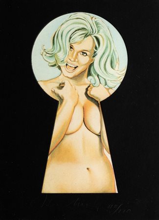 Mel Ramos (Sacramento 1995-Kaiser 2018)  - Peek a boo Blonde, 1980