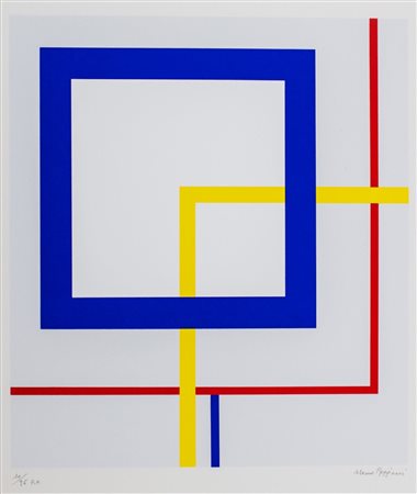 Mauro Reggiani (Nonantola 1897-Milano 1980)  - Composizione, 1974