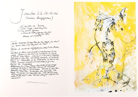 Daniel Spoerri (Galati 1930)  - Zehn fus rezepte, 1989