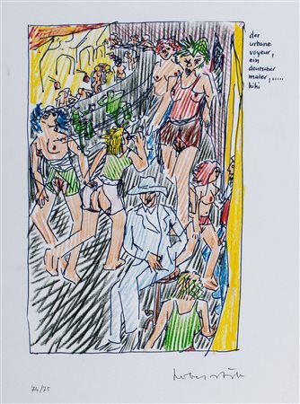 Herbert Stumpfl (Geboltskirchen 1944)  - Der urbane voyeur