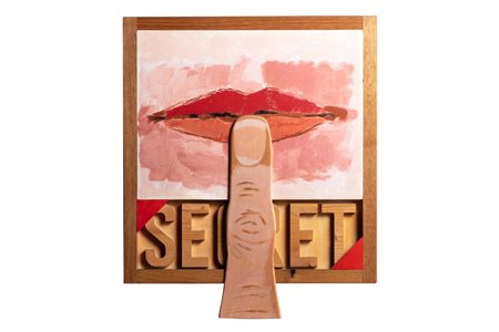 Joe Tilson (Londra 1928)  - Secret, 2003