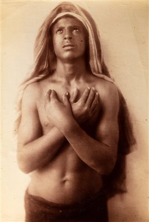 Wilhelm von Gloeden (1856-1931)  - Giovane ragazzo, years 1910