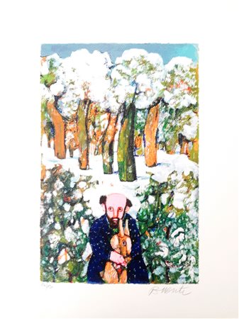 POSSENTI ANTONIO Lucca 1933 - Lucca 2016 “INVERNO” 
