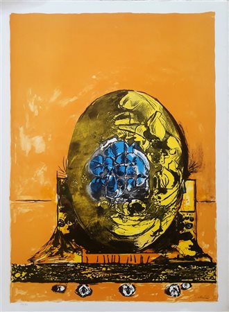 GRAHAM SUTHERLAND  Londra 1903-Kent 1980 "Senza titolo"