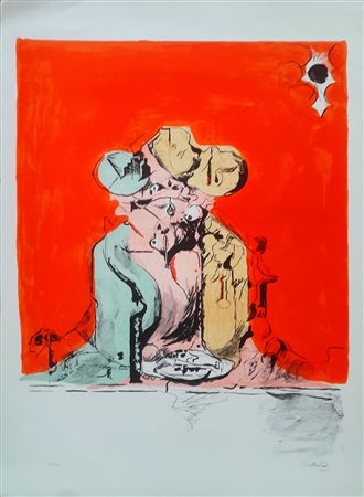 GRAHAM SUTHERLAND Londra 1903 - Kent 1980 "Senza titolo"