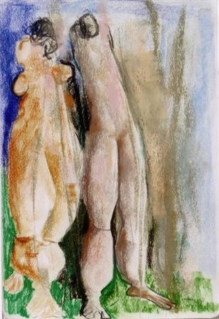 COLAGROSSI ANGELO Roma 1960 "Senza titolo"