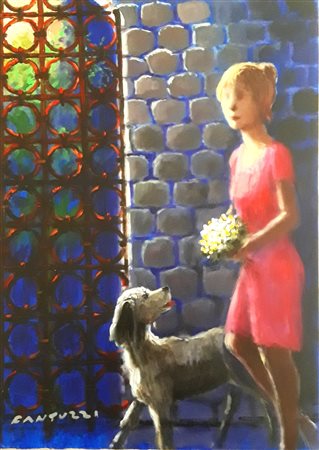 FANTUZZI ELIANO Modena 1909 - Verona 1987 “Senza Titolo” 