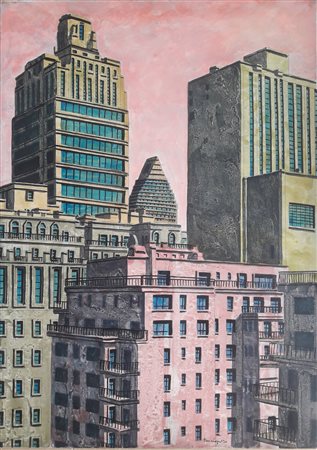 CAPUTO TONINO LECCE 1933 “Mid town N.Y.” 