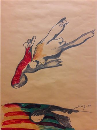 DOVA GIANNI Messina 1903-Milano 1997 “Senza titolo” 